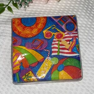 Colorful Summer Beach Napkins